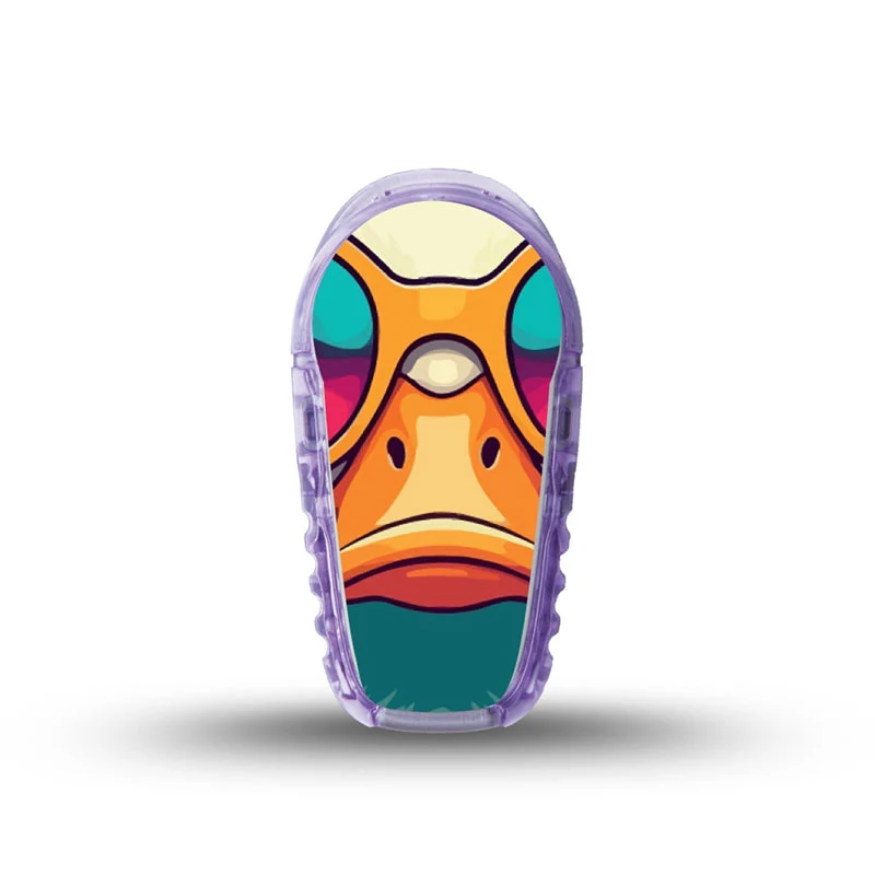 Autocollant pour émetteur ExpressionMed Dexcom G6 : Rad duck