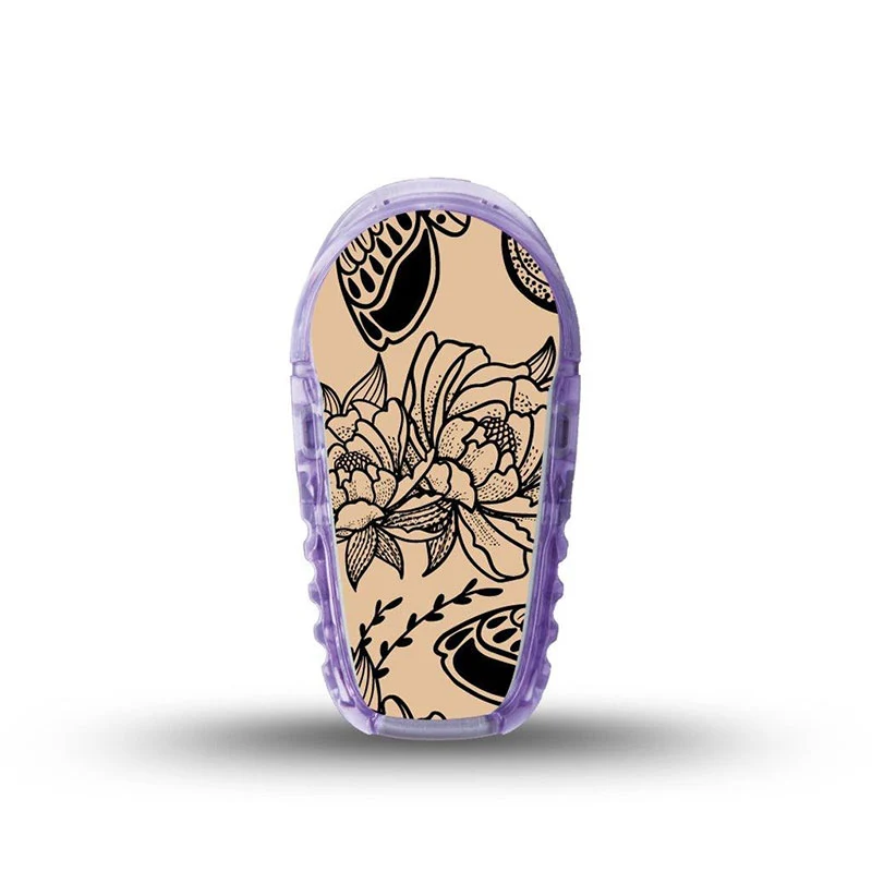 Autocollant pour émetteur ExpressionMed Dexcom G6 : empreinte de tatouage