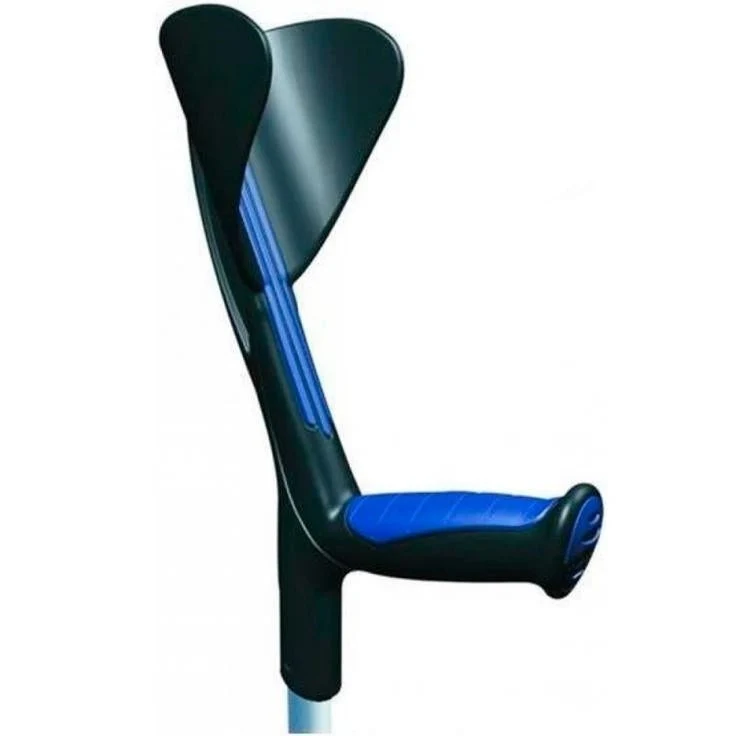 Canne Anglaise Orthopédique Anatomique | Bleue | 1 unité