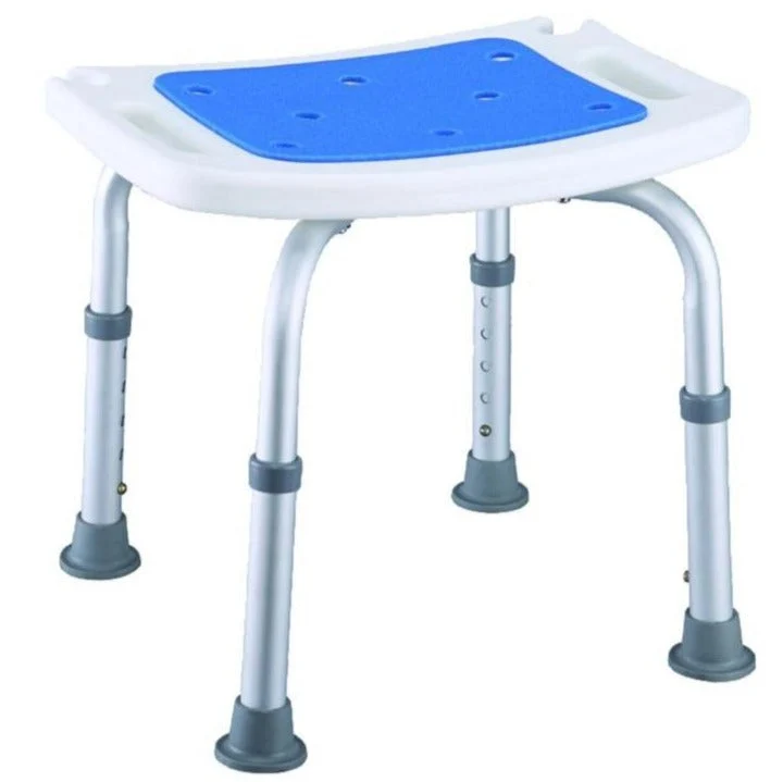 Tabouret de Bain Antidérapant avec Siège Rembourré