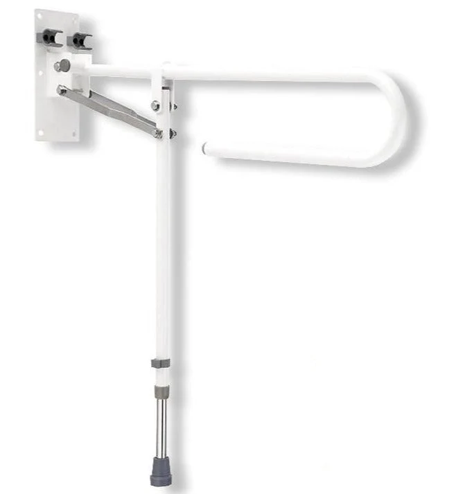 Barre de Soutien Abattable avec Pied | Salle de Bain Adaptée