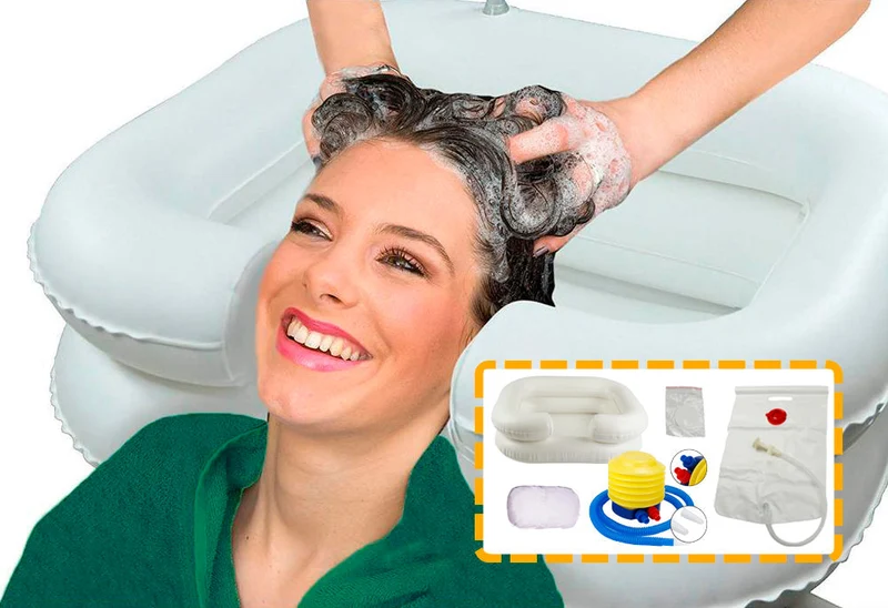 Shampooing Gonflable Portable Pack Complet