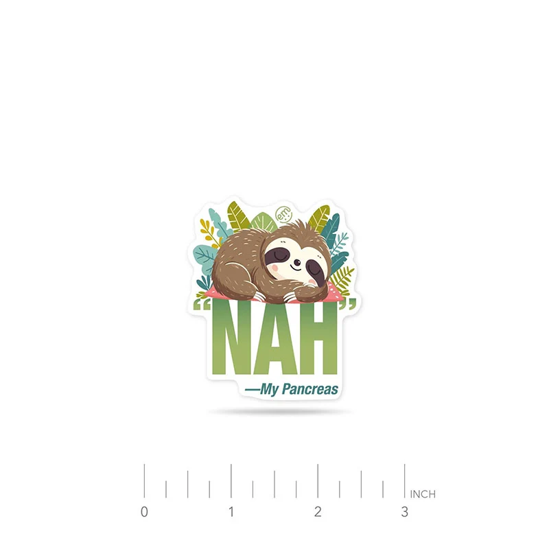 Autocollant ExpressionMed NAH Sloth