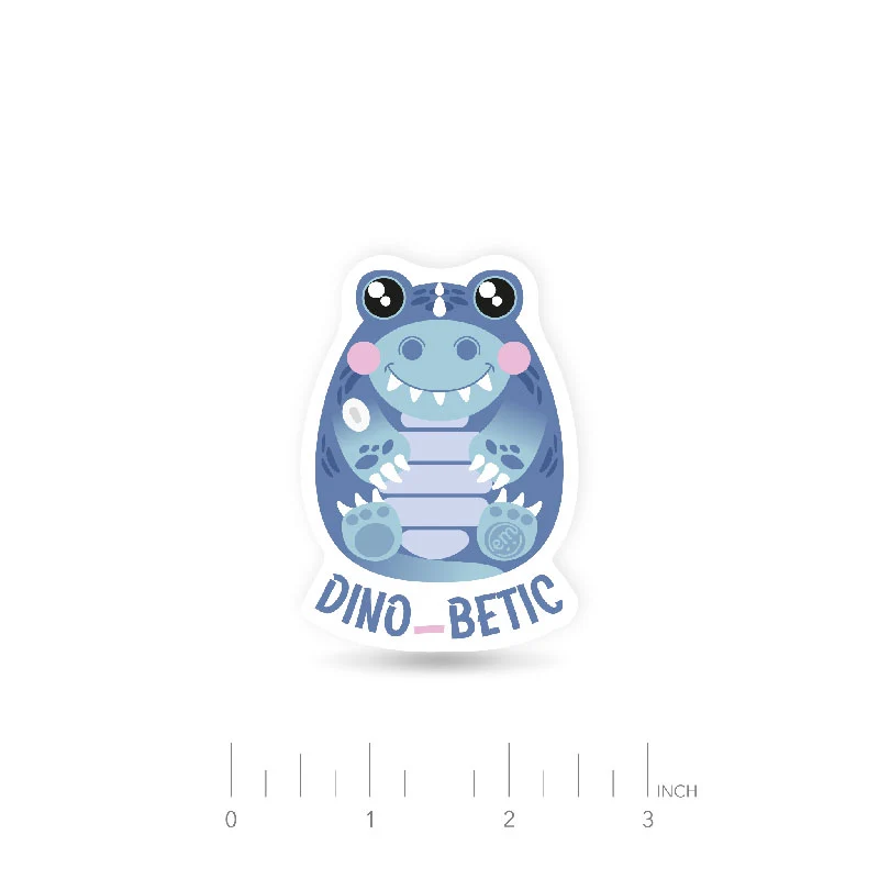 Autocollant ExpressionMed Dino-betic