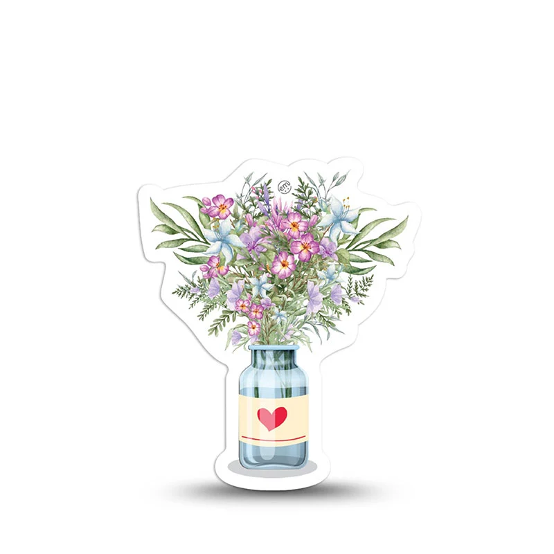 Autocollant ExpressionMed Fleurs florissantes