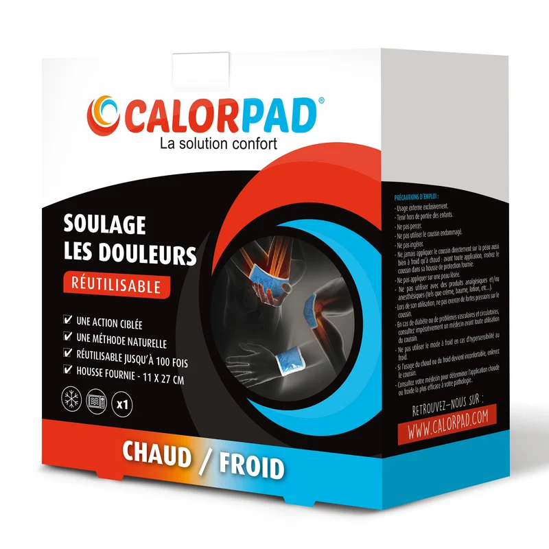 COUSSINS CHAUD/FROID REUTILISABLES - 11x27 cm