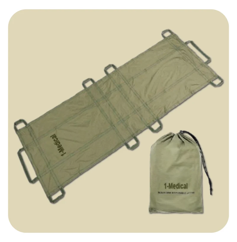 Brancard pliable