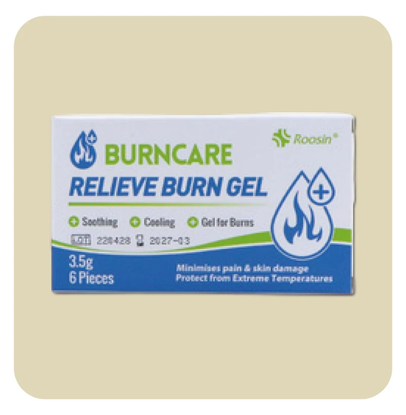 Gel pour brûlures - Boite de 6 sachets de 3,5g