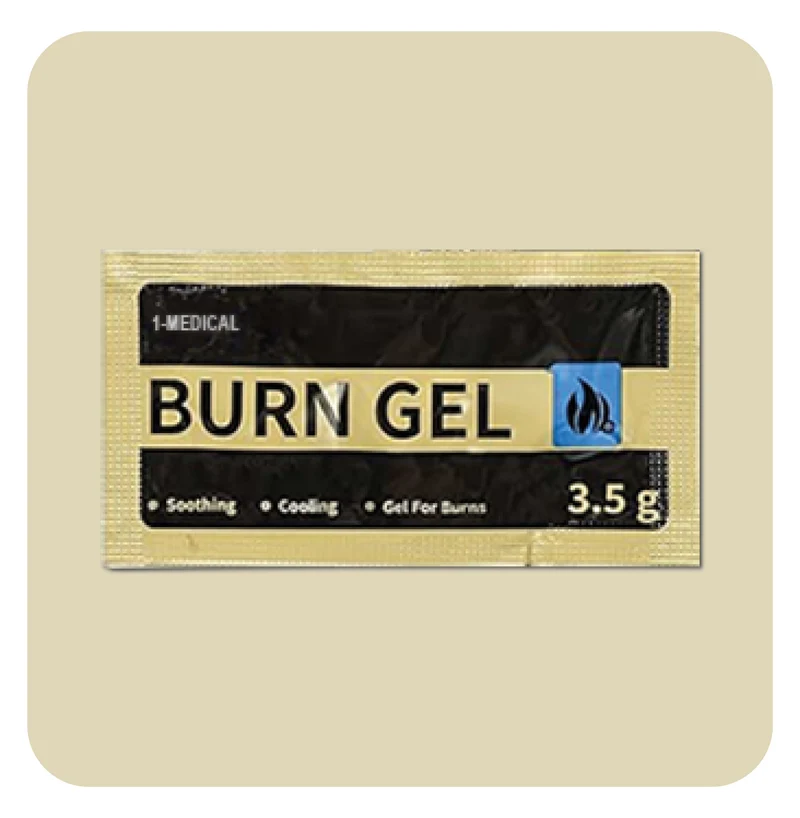 Gel pour brûlures