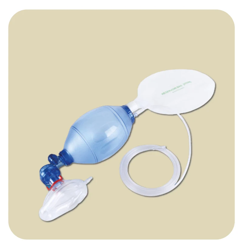 Insufflateur en PVC - Monopatient masque bourrelet gonflable