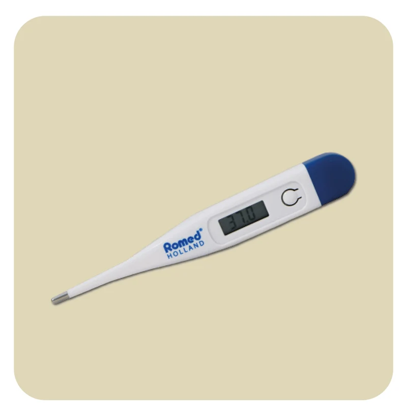Thermomètre digital avec embout rigide