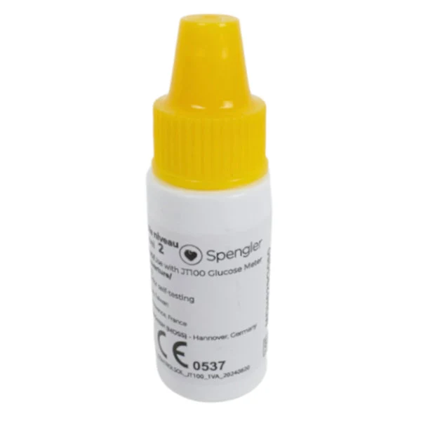 Solution de contrôle pour Glucomètre / Lecteur de Glycémie SPENGLER ® JT100