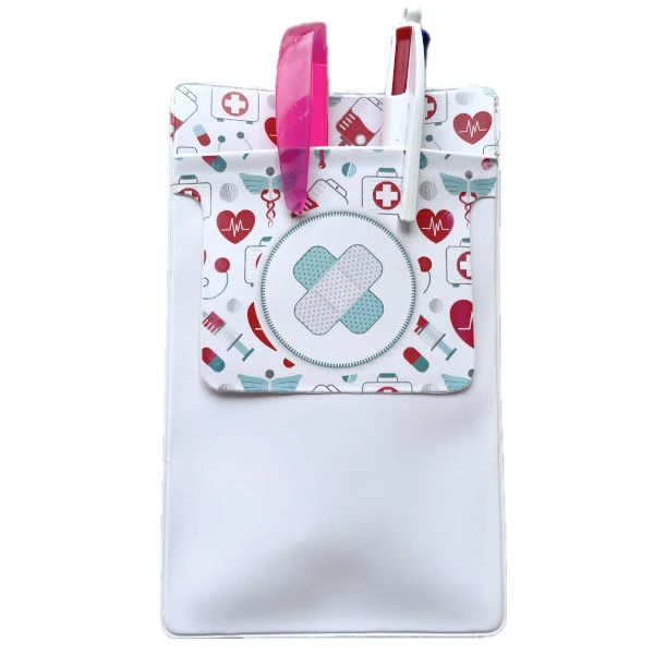 Pochette Protège-Poche pour Blouse Infirmière - "Médical Stuff"