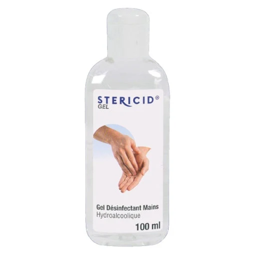 Gel Hydroalcoolique 100ml - Désinfectant pour Mains Format de Poche