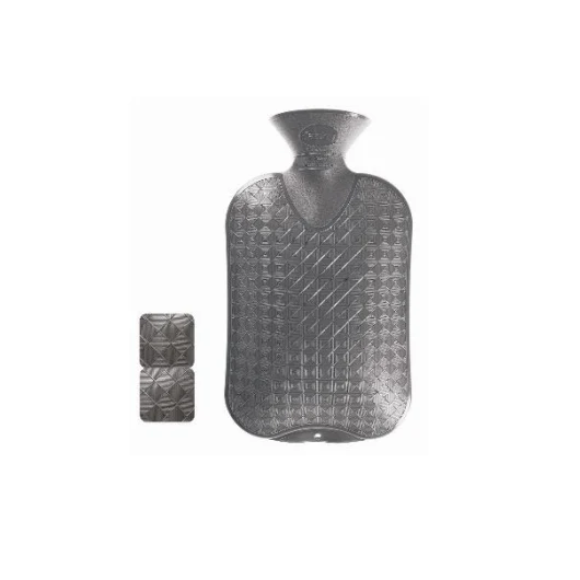BOUILLOTTE EAU CHAUDE - Thermoplastique 2 faces carrées