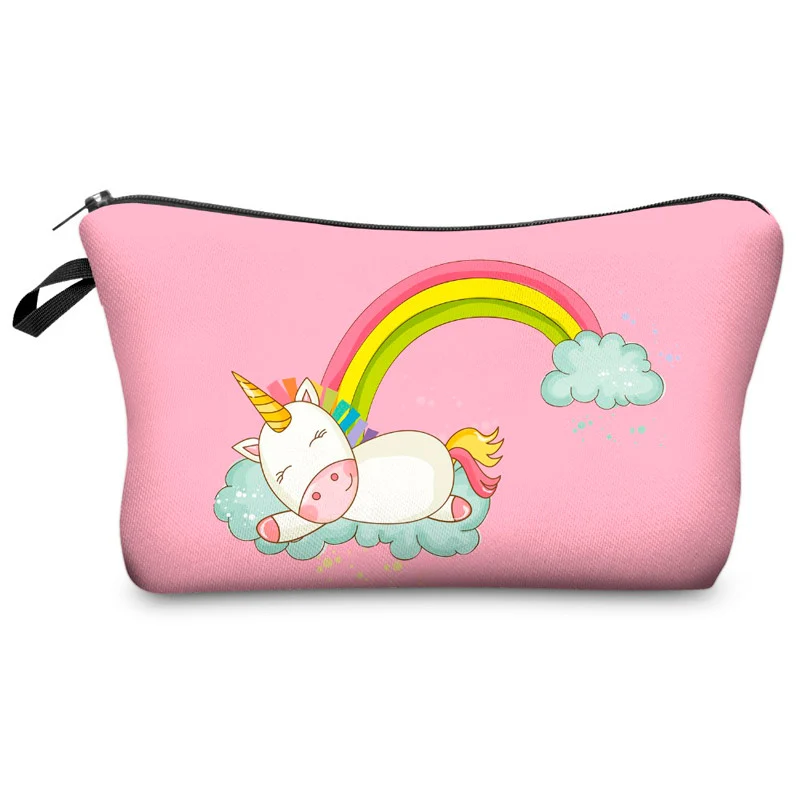 Pochette Trousse Fourre-Tout "Licorne" - Rainbow