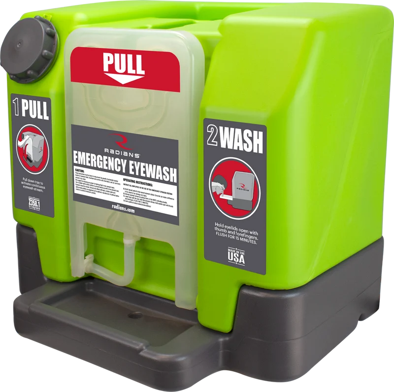 Ensemble de Station de lavage oculaire 15 minutes - 12 gallons