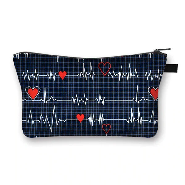 Pochette Trousse Fourre-Tout "ECG"
