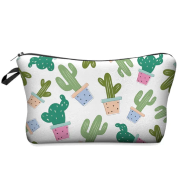 Pochette Trousse Fourre-Tout "Cactus"