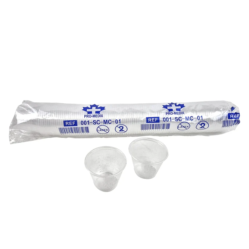 Gobelets à médicaments gradués en polypropylène 30 ml (1 oz) – Paquet de 100