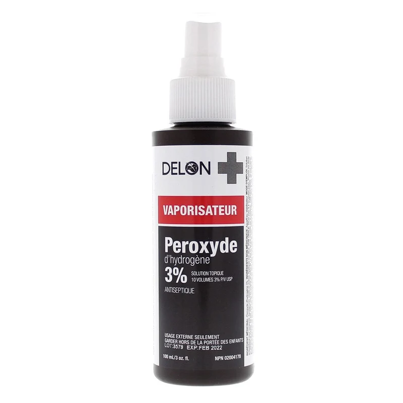 Vaporisateur de peroxyde d'hydrogène à 3 % (100ml)