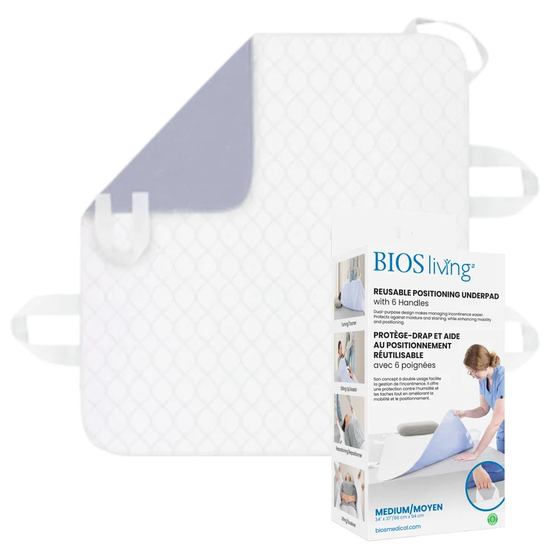 Reusable Positioning Underpad with 6 handles - Medium