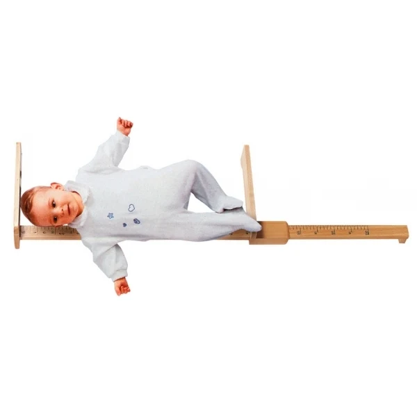 Toise bébé bois