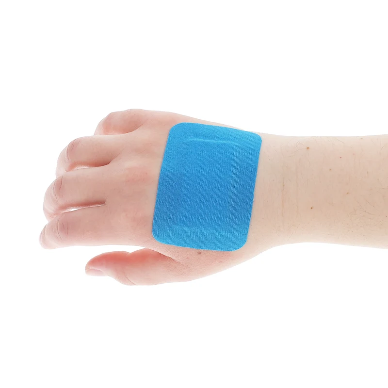 Blue Metal Detectable Large Patch Bandages (Pack of 50)