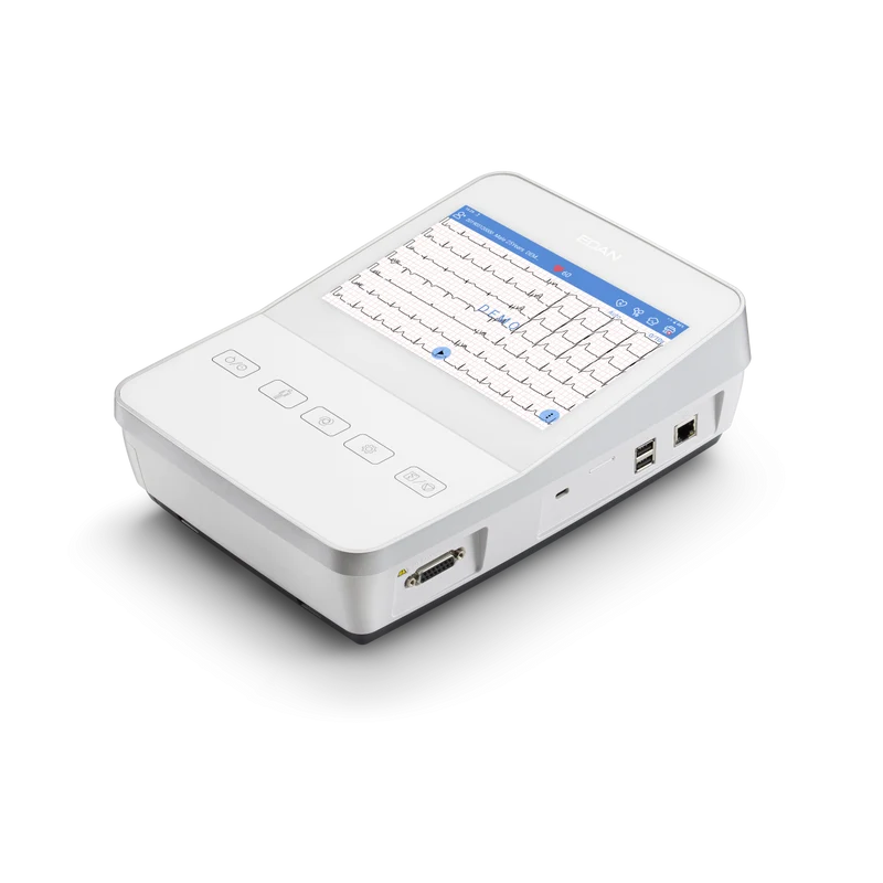 ECG EDAN SE-1200 Pro 12 pistes, tactile avec imprimante