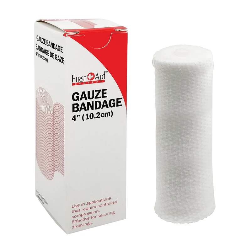 Pansement de gaze conforme, 4" x 5 verges - dans une boîte