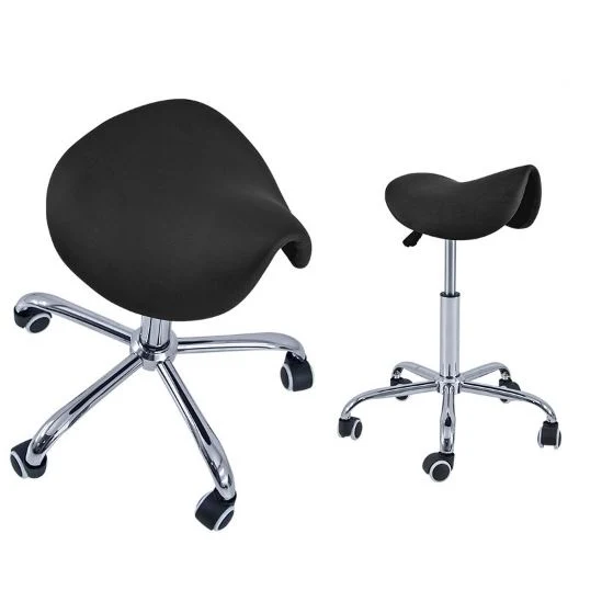 Tabouret pony sur roulettes