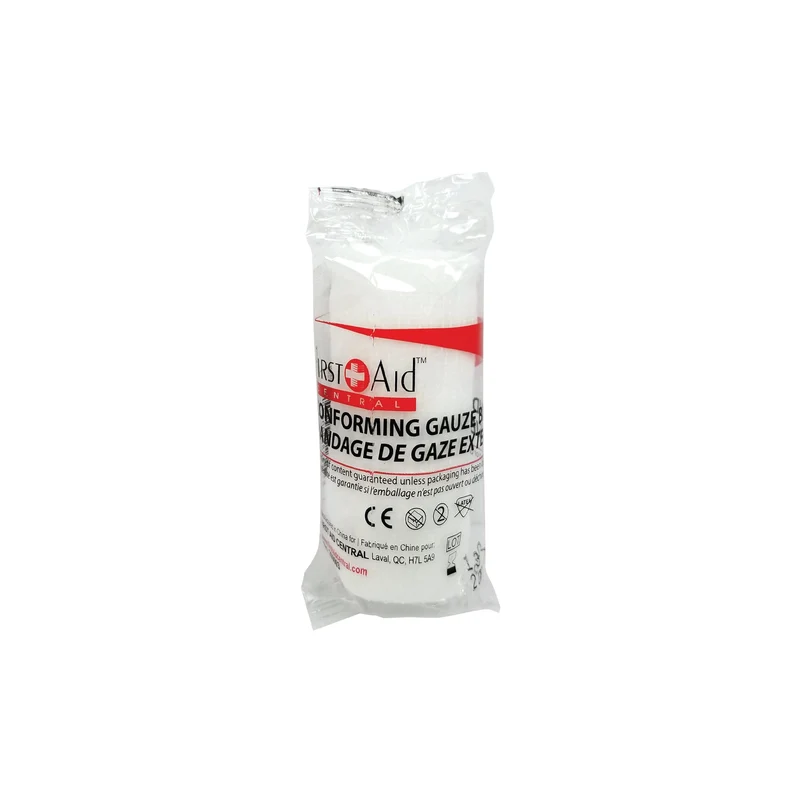 Bandage de gaze extensible (1", 2", 3" ou 4")