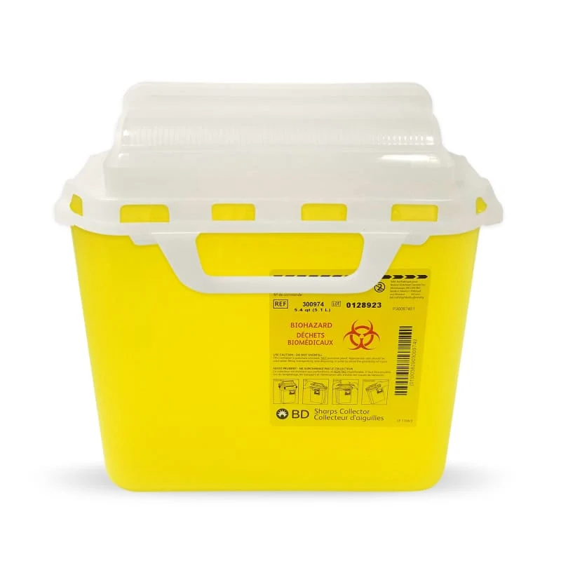 Contenant pour objets tranchants BD – 5,1 L