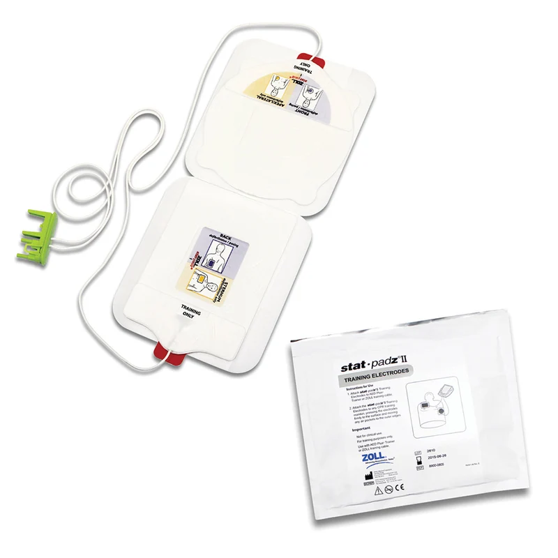 Électrodes Stat-padz® II pour défibrillateur AED Zoll® – Formation