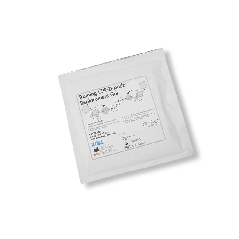 Gel de remplacement pour les électrodes de formation CPR-D Padz - 5/boite