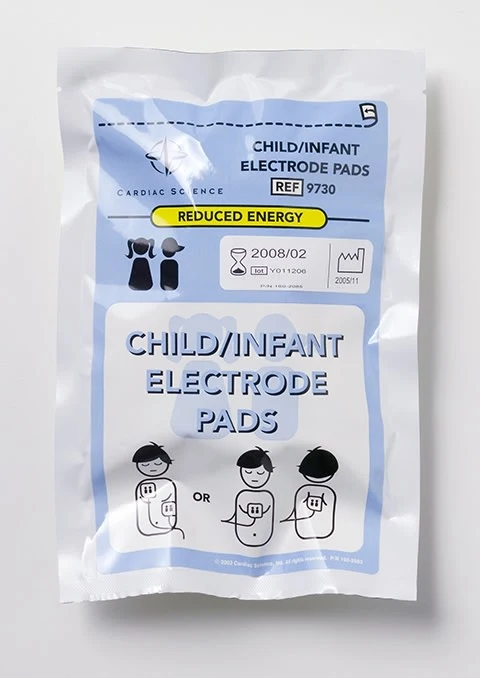 Électrodes de défibrillation pédiatrique pour DEA Powerheart G3
