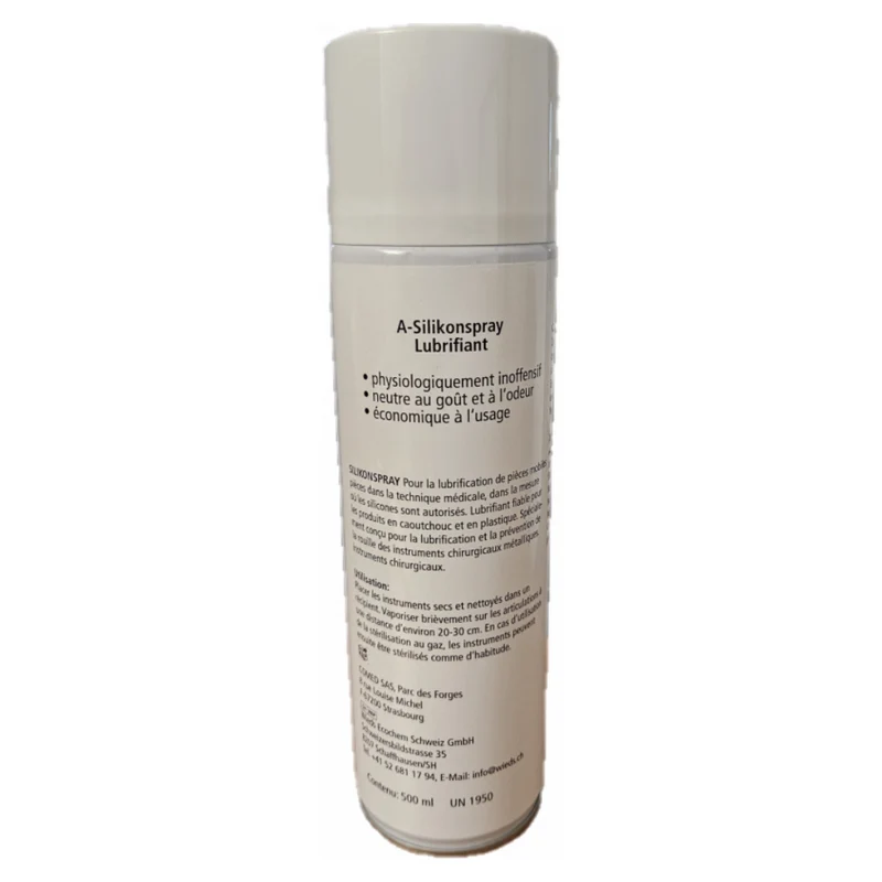 Bombe aérosol lubrifiante Silikon 500ml