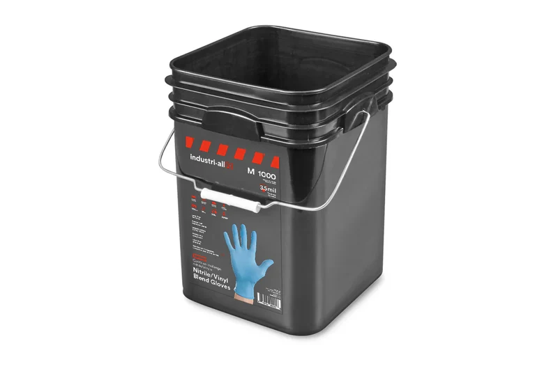 Nitrile/Vinyl Hybrid Industrial Gloves
