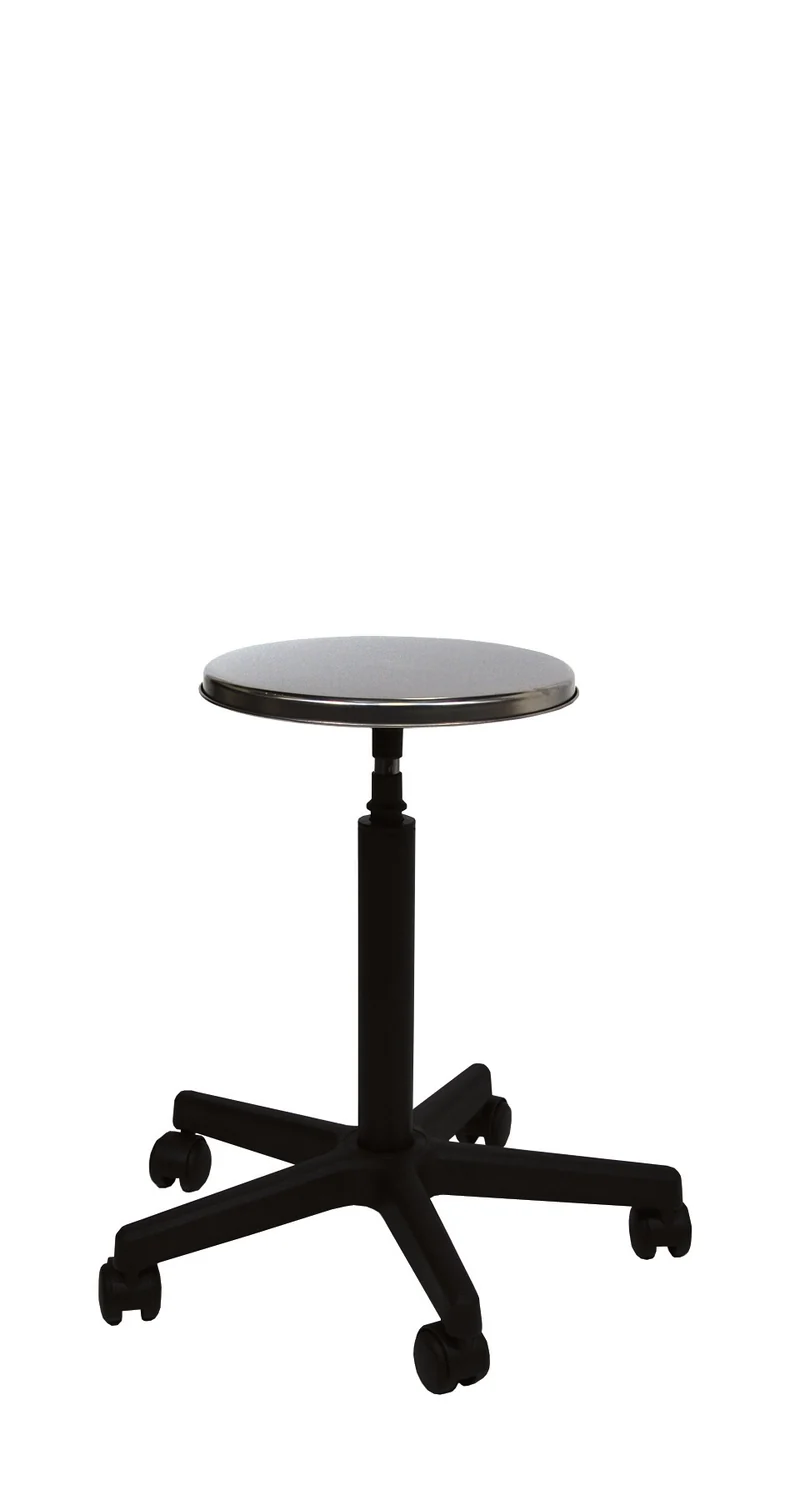 Tabouret, assise Inox