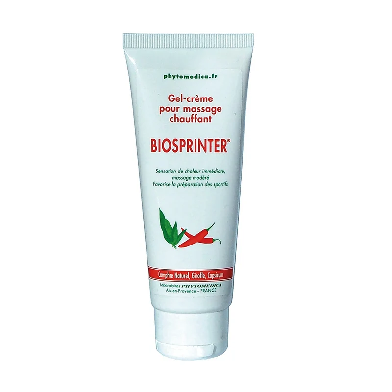 Crème massage chauffant - Biosprinter ®