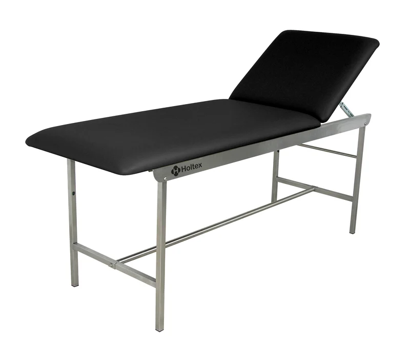 Divan d'examen inox noir Holtex