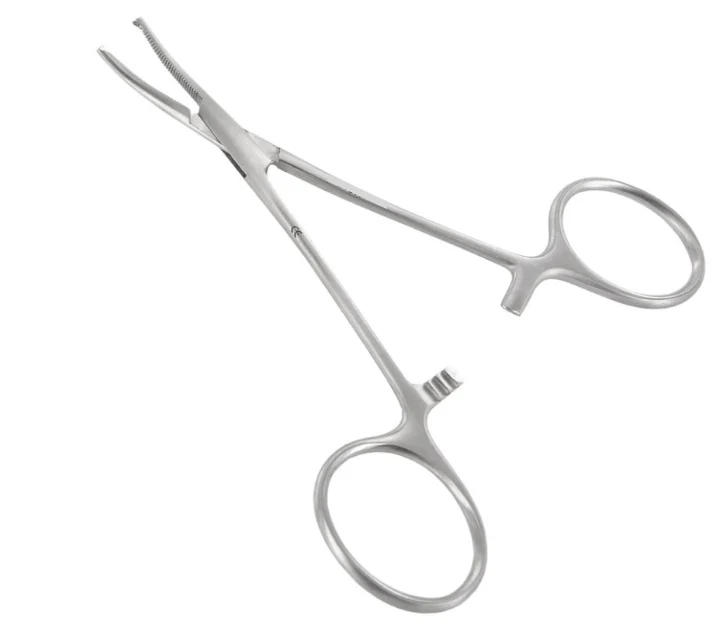 Pince Halstead courbe 13 cm