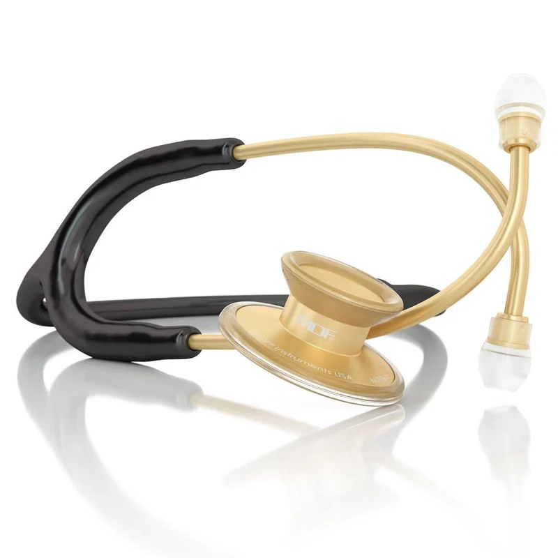 Stéthoscope Acoustica® - Noir / Or mat