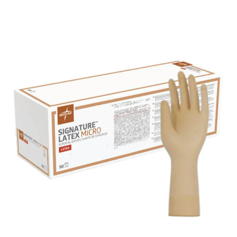 Gants chirurgicaux stériles Signature Latex Micro