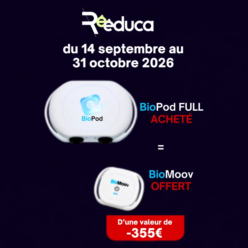 BioPod version Full (fonctionne seul en bluetooth sur ordinateur et avec Biostim)