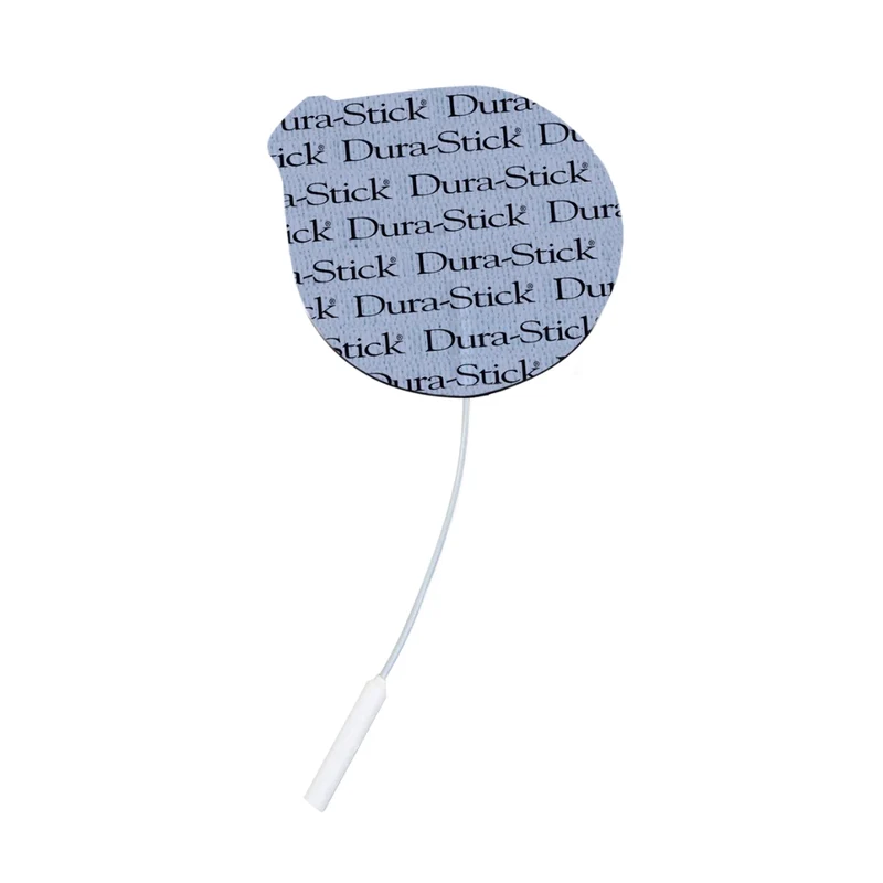 Electrodes autocollantes repositionnables à fil Dura-Stick® Plus (filaments acier-gel) Ø 50 mm (x4) - Date dépassée