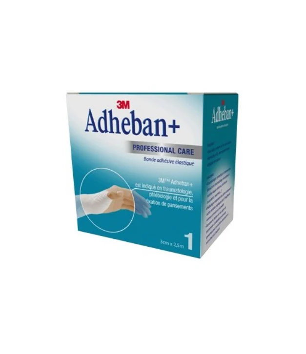 Bande élastique adhésive 3M Adheban Plus - Date dépassée
