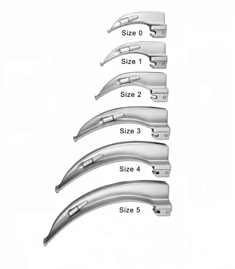 Lame Laryngoscope Mac Intoch LED
