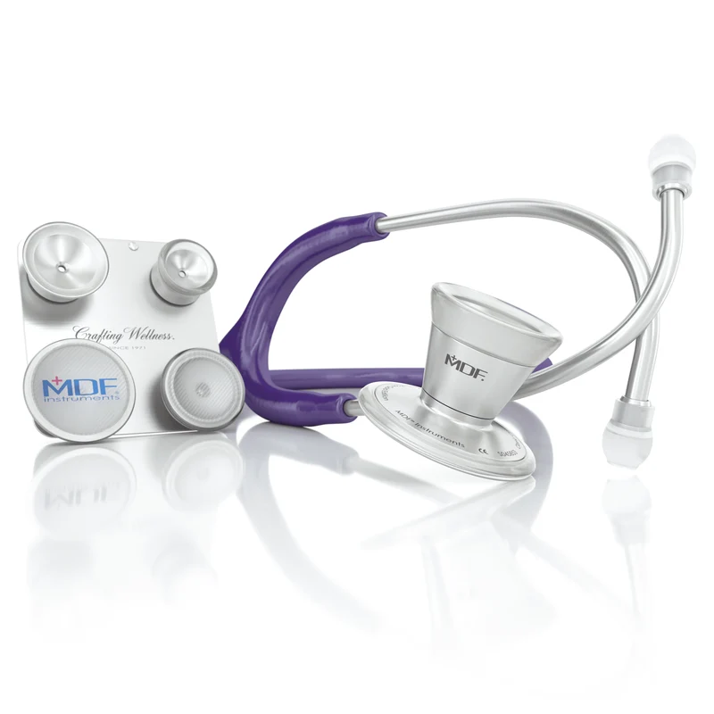 ProCardial® Stéthoscope Adulte & Pédiatrique & Nourrisson de Cardiologie - Violet