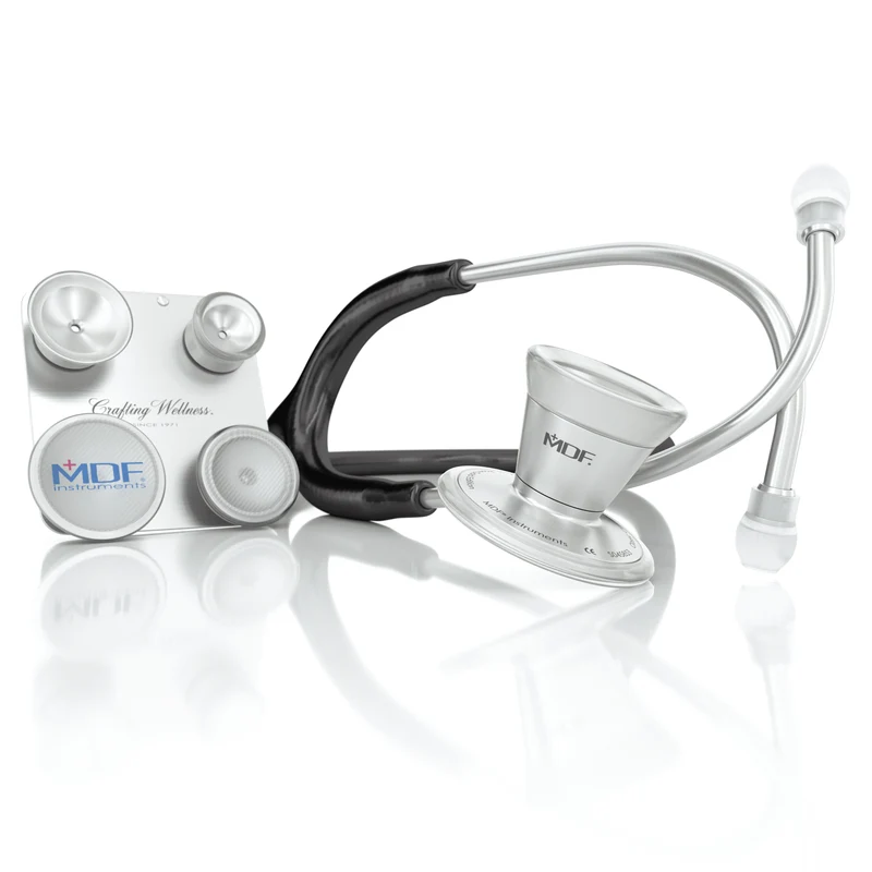 ProCardial® Stéthoscope Adulte & Pédiatrique & Nourrisson de Cardiologie - Noir
